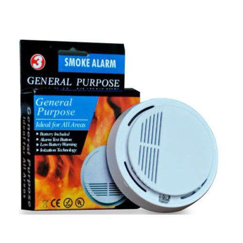 Home Security System Wireless Smoke Detector Fire Alarm