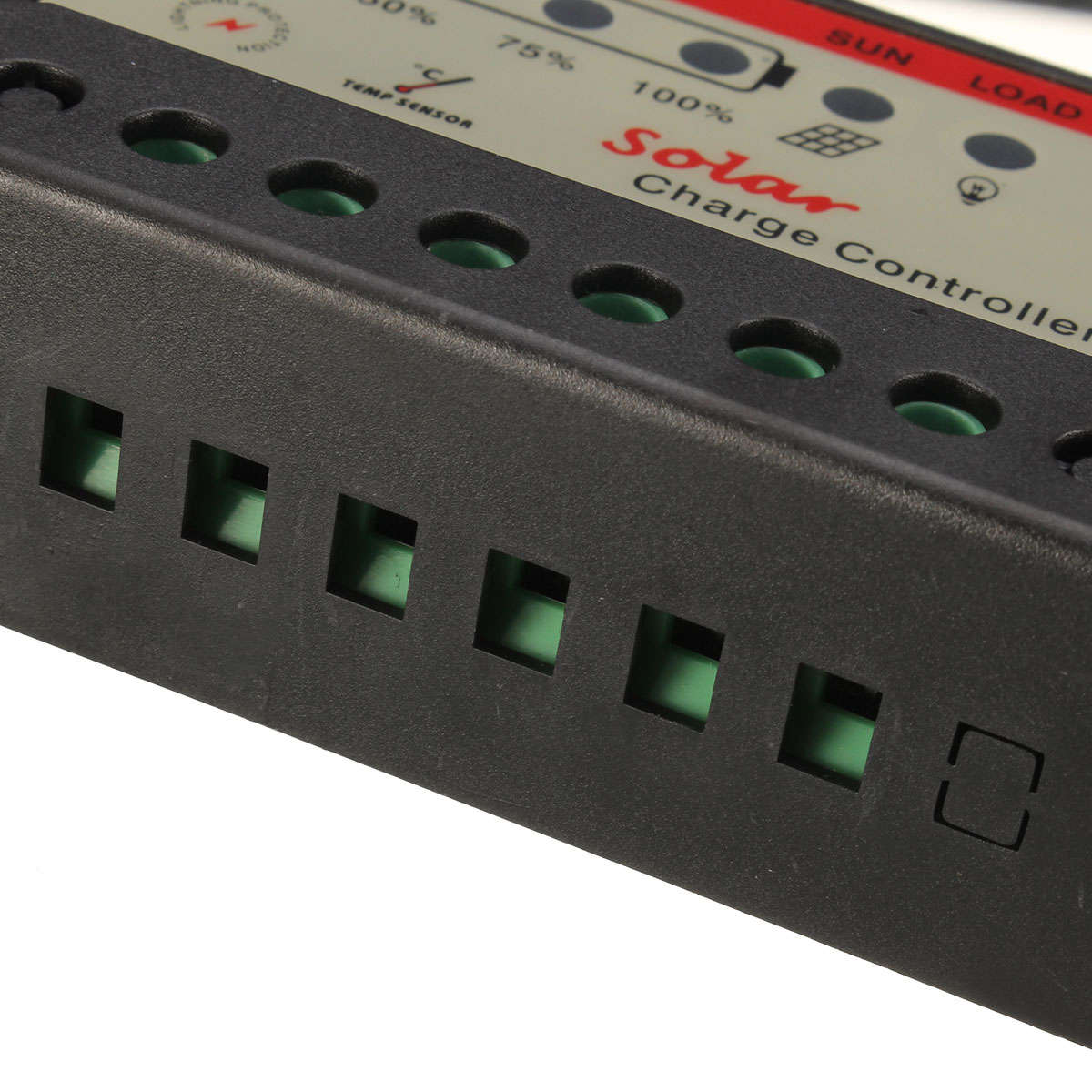 12V/24V 10A PWM Solar Charger Controller Battery Charging Regulator