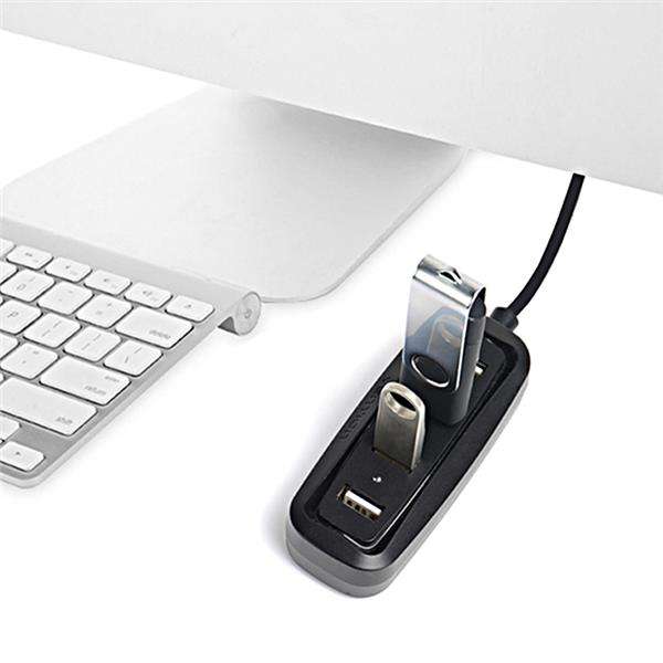 4-port 1m 480Mbps High Speed Support OTG Laptop Desktop Computer USB Hub for Mac