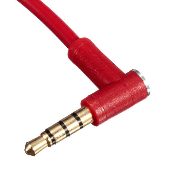 V2 3.5mm Jack Remote Mic Control Talk Cable Lead Wire For Solo HD MIC Beats By Dr Dre