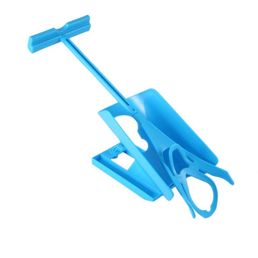 Easy On Off Sock Aid Kit Sock Helper No Bending Stretching for Pregnancy and Injuries Living Tool