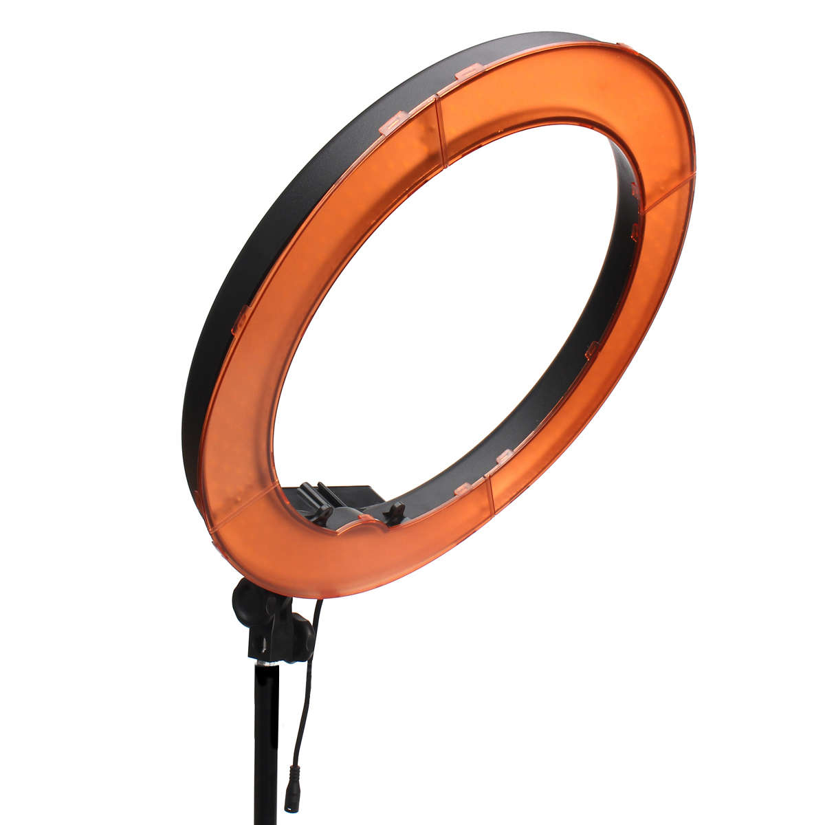 14 Inch 40W LED 5500K Dimmable Adjustable Ring Light With Diffuser Light Stand Kits