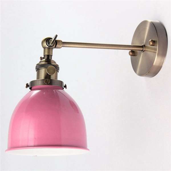 E27 Modern Retro Vintage Sconce Edison Wall Light Bulb Lamp shape Cafe Bar Coffee