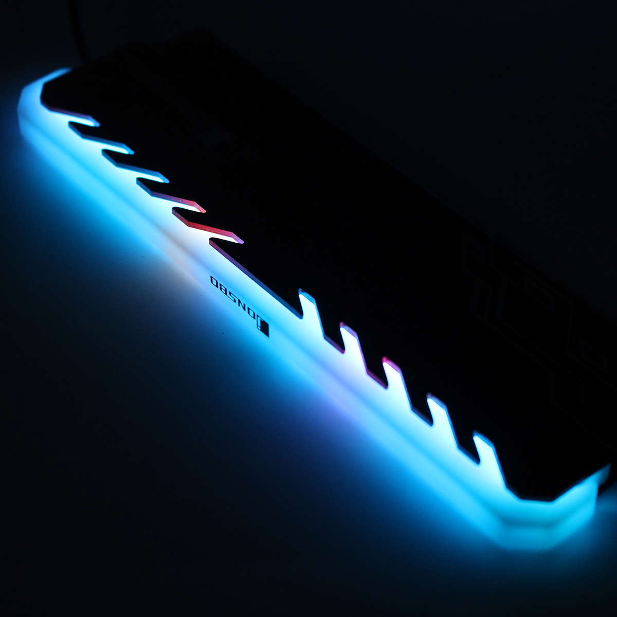 RGB Colorful Backlit Aluminium Magnesium Alloy Memory Cooling Clamp Heatsink