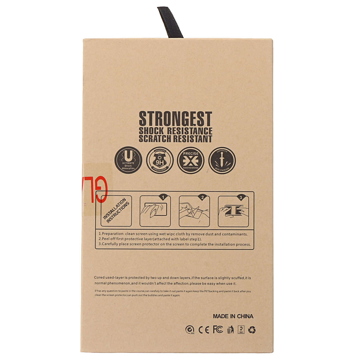 9H 3D Anti-Explosion Tempered Glass Screen Protector Film Touch Screen Cover For HTC U11