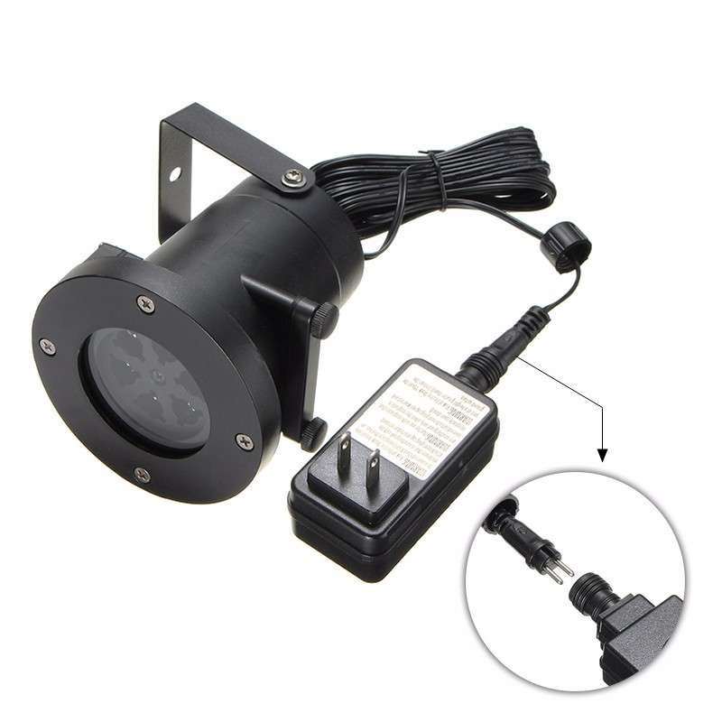 12Pattern Waterproof LED Moving Laser Projector Stage Light Christmas Halloween Lamp