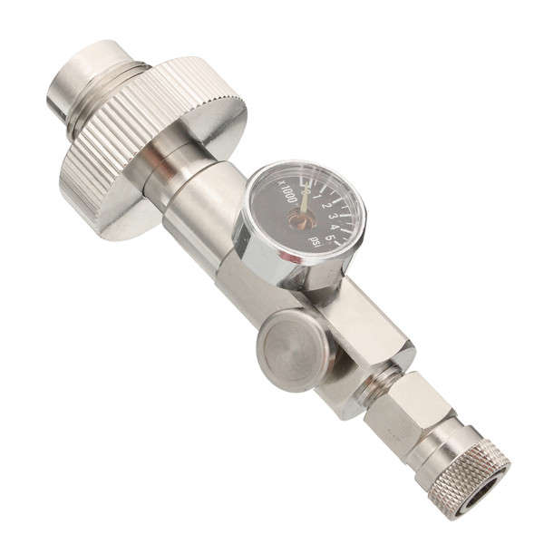300bar/4500PSI HPA High Pressure Air Scuba Din Fill Station Adapter Charging Valve