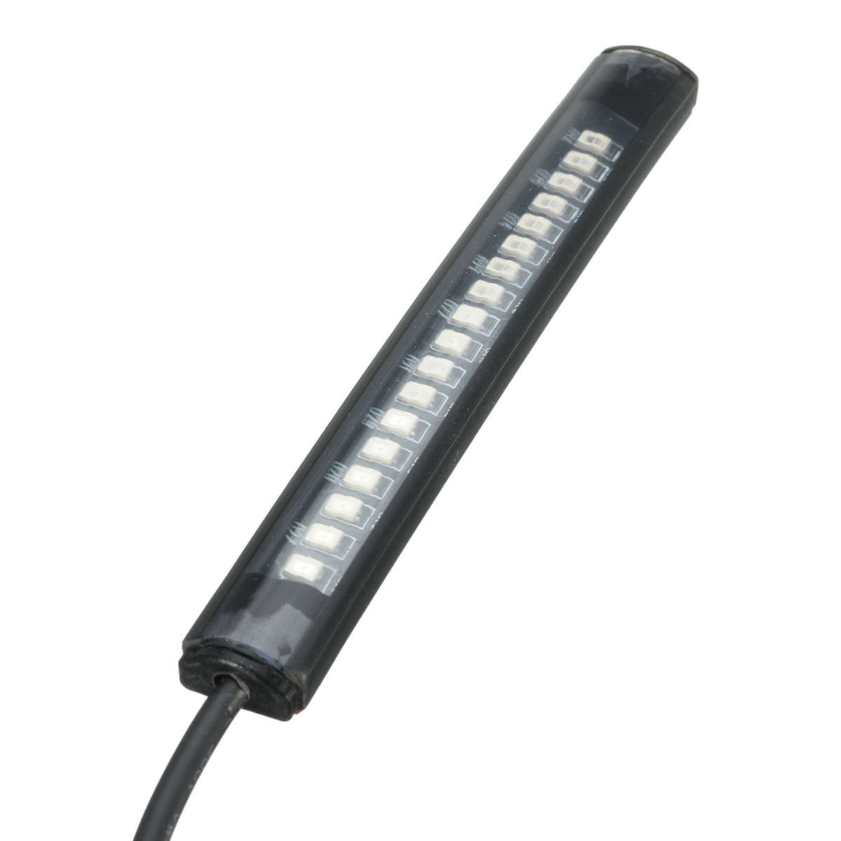 Flexible 18 LED Motorcycle ATV Tail Brake Stop Turn Signal Strip Light