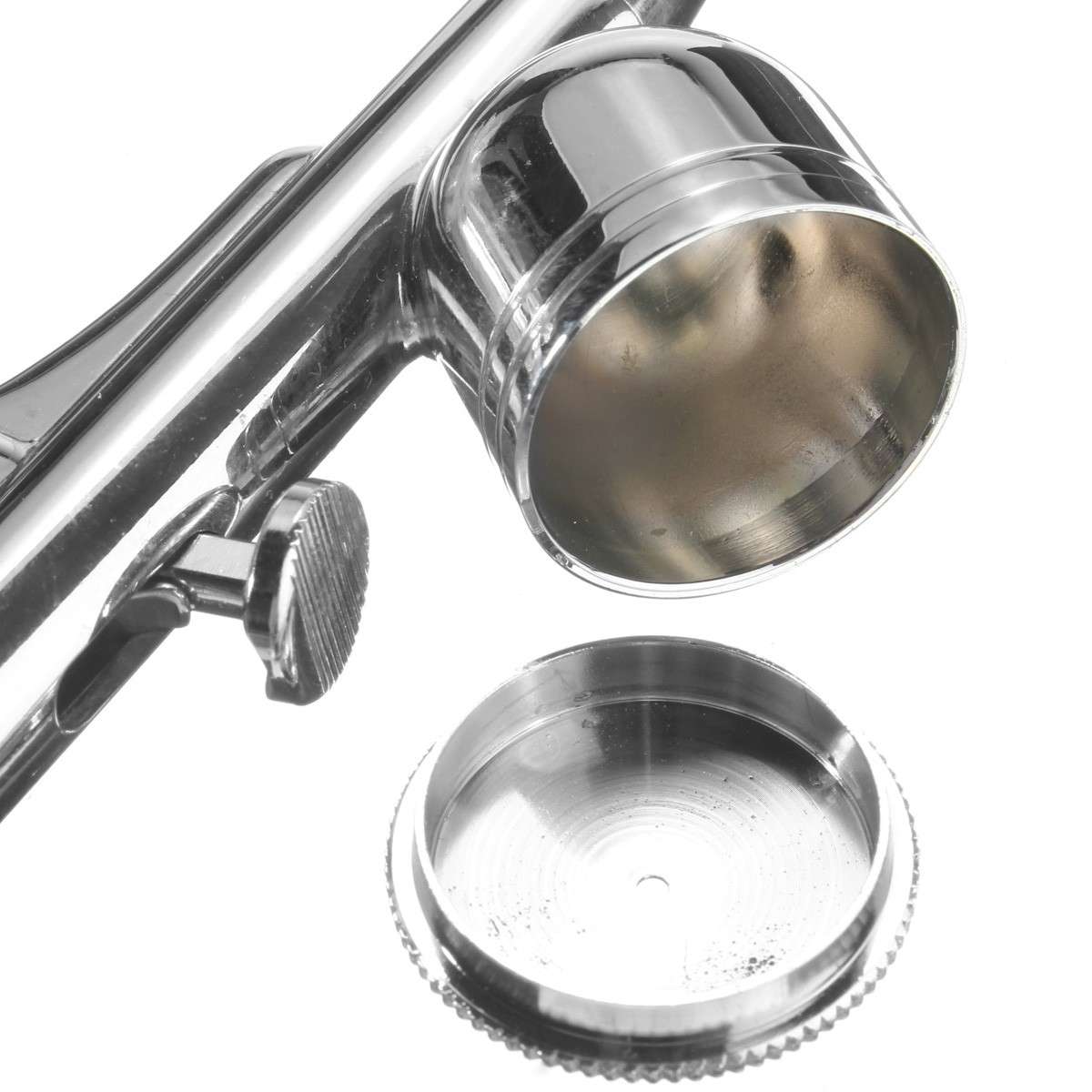 AC100-240V Precision Dual Action Airbrush Air Compressor Kit Set Craft Cake Hobby Paint