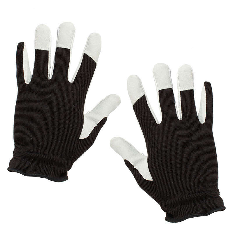 Pigskin Leather Working Gloves Coat Leather Gardening Gloves Mechanic Gloves M L XL for Work Sports