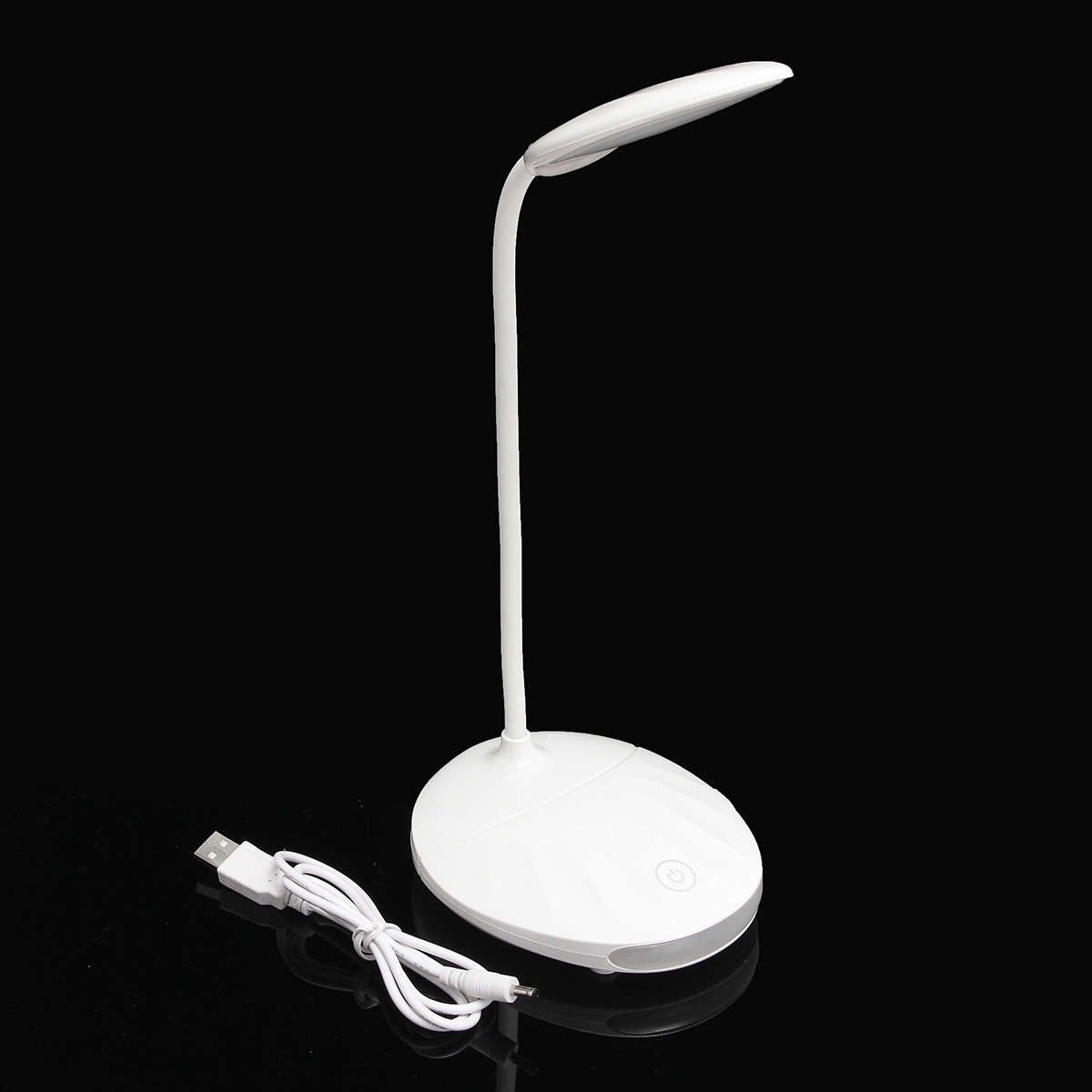 Adjustable Rechargeable Dimmable Touch Sensor LED Reading Night Table Light Desk Lamp