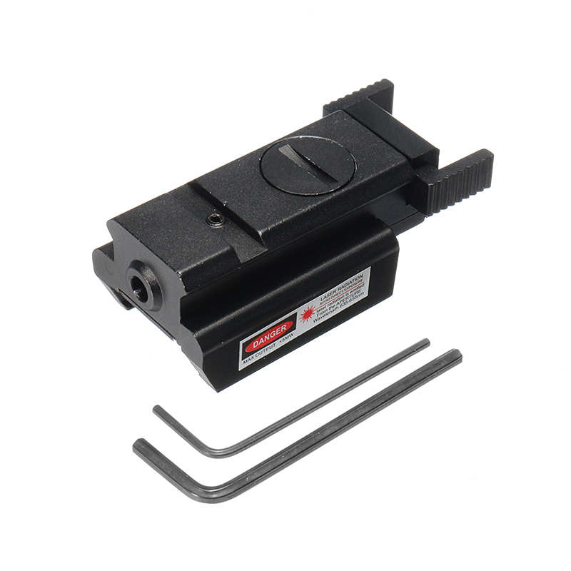 Low Profile Red Laser Sight Beam Dot Sight Scope Tactical Picatinny 20mm Rail Mount