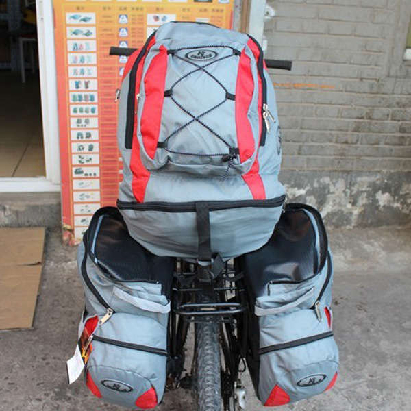 Detachable Three In One 68L Lager Capacity Bicycle Backpack