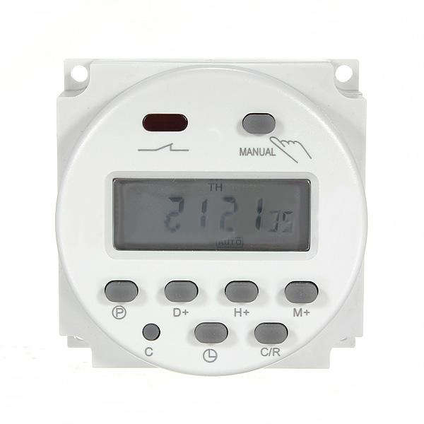 DC 12V Mini LCD Digital Microcomputer Control Power Timer Switch