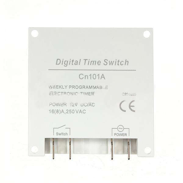 DC 12V Mini LCD Digital Microcomputer Control Power Timer Switch