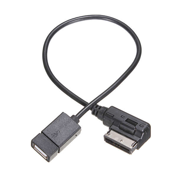 Audio Adapter Cable USB Female AUX Media Interface for Benz Mercedes