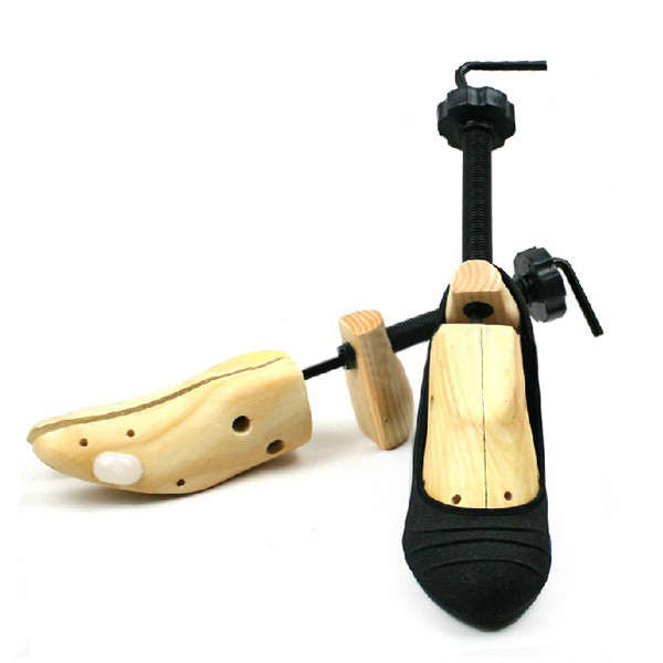 Practical Wooden Durable Adjustable Two Way Shoes Stretcher