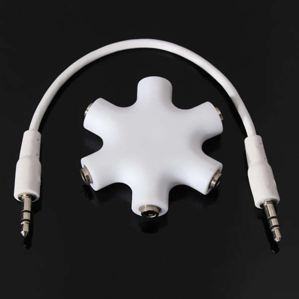 Headphone Audio Splitter Cable 3.5mm Audio Splitter Sound