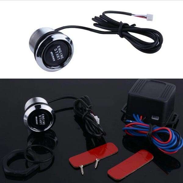 Car Keyless Engine Starter Ignition Push Start Button Switch