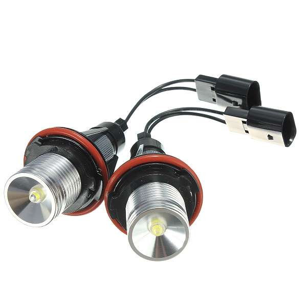 One Pair 3W LED Halo Angel Eyes Light Bulb for BMW E39 E60 E63