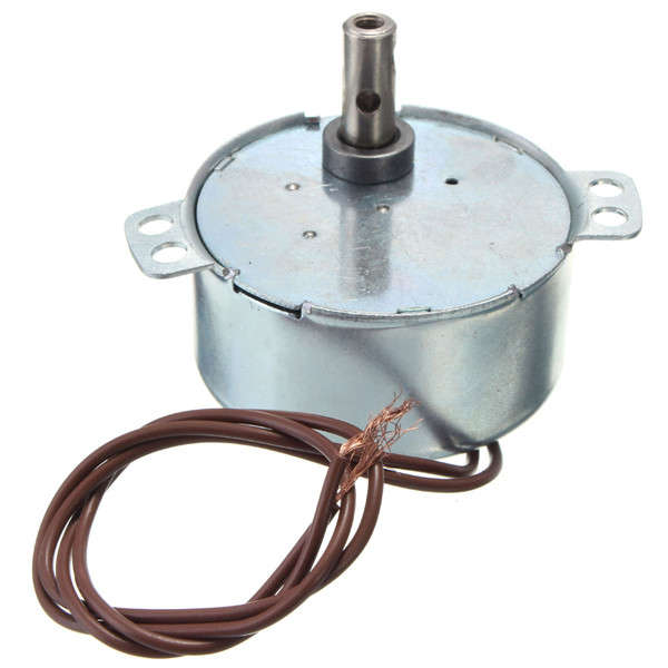 AC 220-240V Turntable Synchronous Motor 15/18r/min 3.5/3W CW