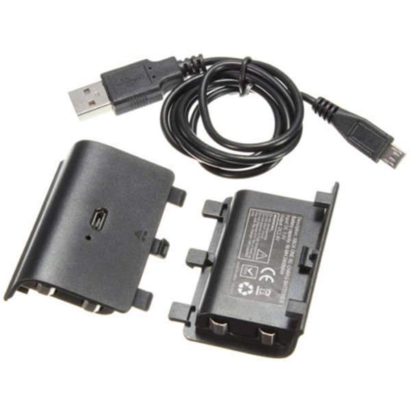 2400mah Rechargeable Battery Pack & Cable For Xbox One Play Charge Kit