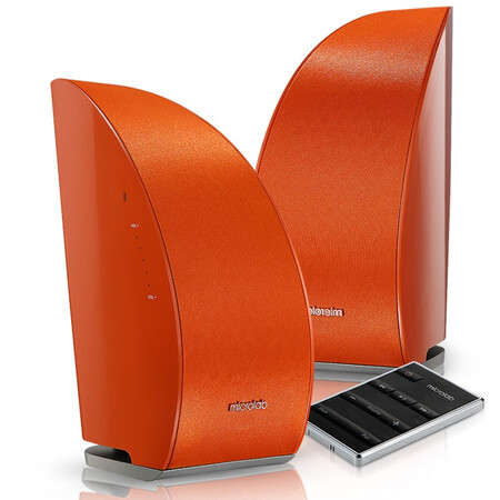 Microlab T8 Bluetooth Speaker Orange Colour