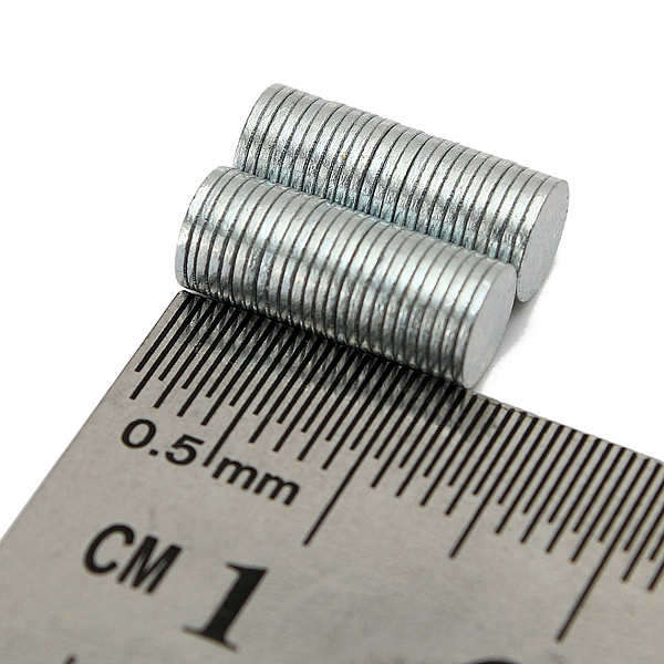 50pcs N35 Neodymium Disk Rare Earth Magnets