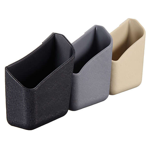 2PCS Auto Pillar Pocket Storage Box Cigarette Cell Phone Glasses Holder