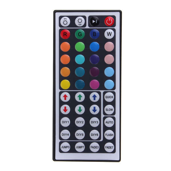 44 Key IR Remote Controller for RGB LED 3528 5050 SMD Strip Light 12V