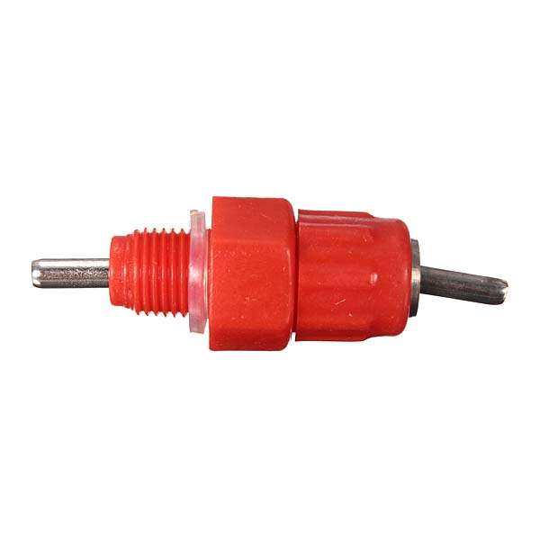 25pcs Poultry Chicken Duck Screw Water Nipples Ball Drinker