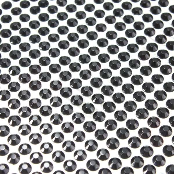 1558pcs 36 X8.5cm Bling Crystals Rhinestones Stickers For Motor Car Mobile PC Decoration