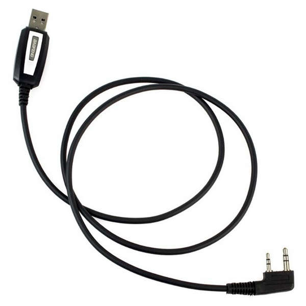 Original 2 Pins USB Programming Cable for BAOFENG Walkie Talkie