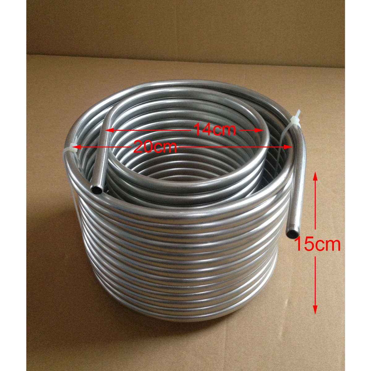 Super Efficient Stainless Steel Cooling Coil Home Brewing Wort Chiller Pipe