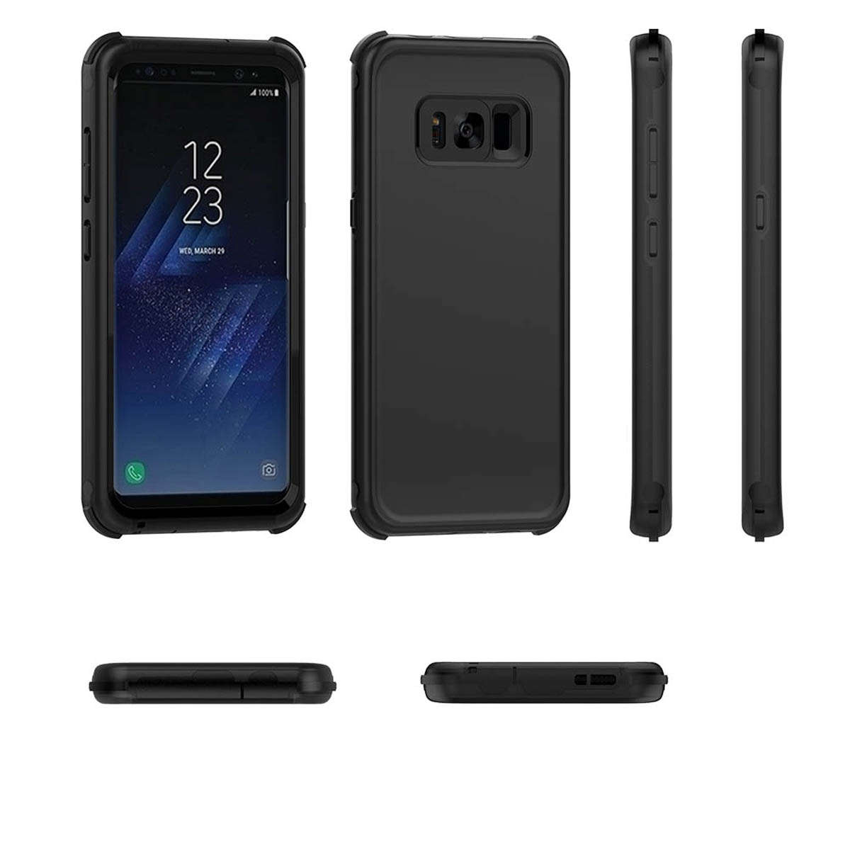 Waterproof , Snowproof , Dustproof, Shockproof Case for Samsung Galaxy S8 Plus 6.2" : Perfect Timing