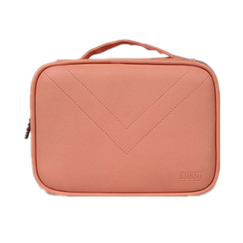 BUBM DPS-P Double Layers Adjustable Waterproof Accessory Earphone Cable Organizer Tablet Storage Bag