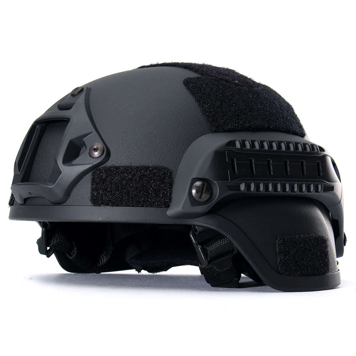 MICH 2000 Tactical Hunting Combat CS Helmet with Side Rail NVG Mount