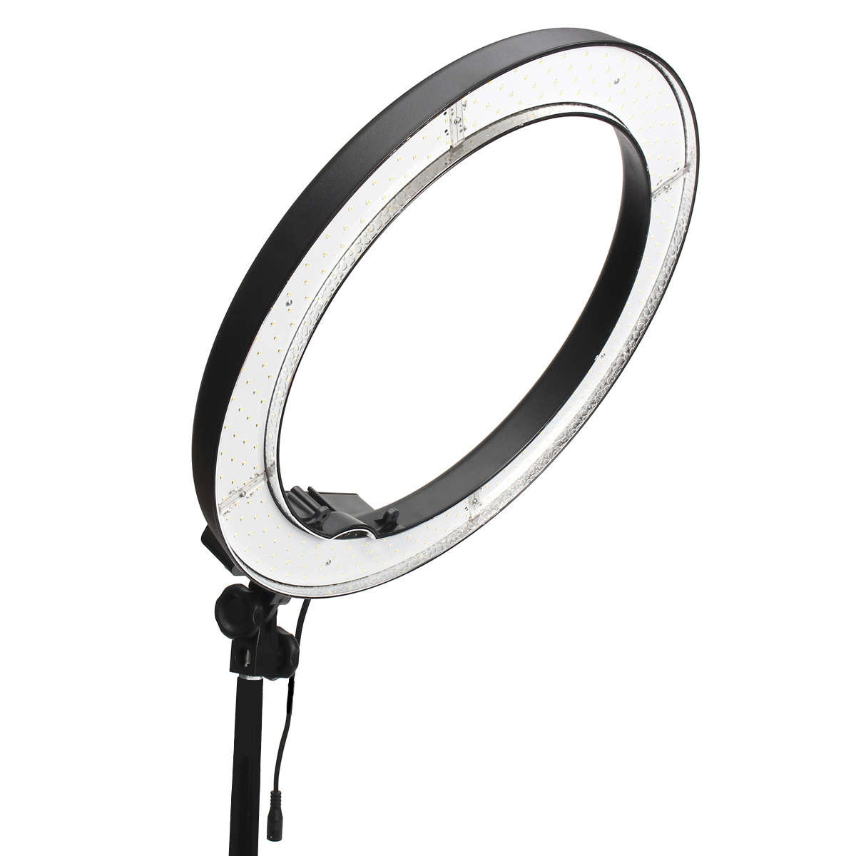 14 Inch 40W LED 5500K Dimmable Adjustable Ring Light With Diffuser Light Stand Kits