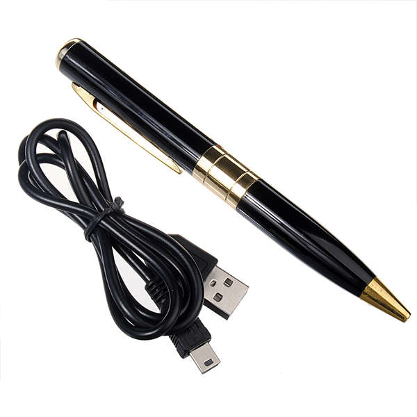 1280P Hidden Camera Audio Video Nanny Camera Recorder Pen With 4GB Built-in Memory