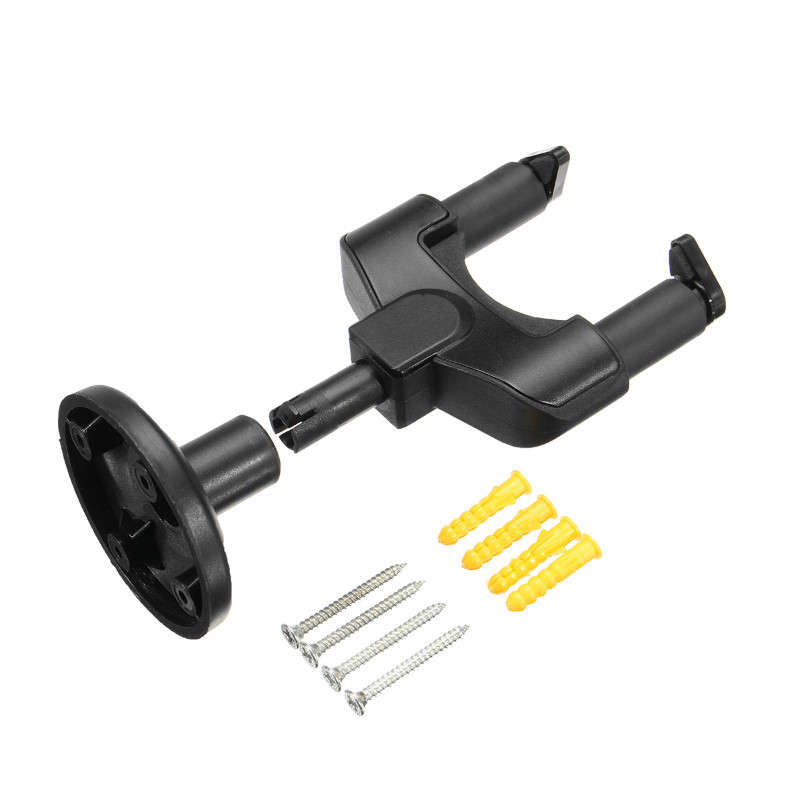 4Pcs Guitar Ukulele Bass Wall Mount Hanger Stand Holder Hooks Display Acoustic Electric Bass