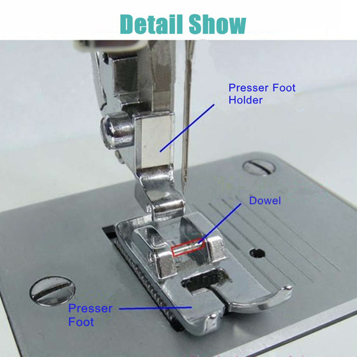 42 PCS Domestic Sewing Machine Foot Presser Feet Kit Sewing Machine Accessories