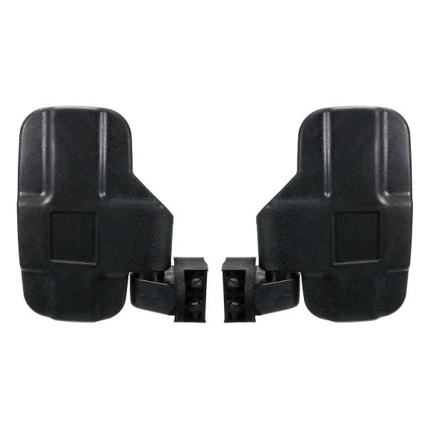 Rear Reversing Side View Mirrors Set Rectangle High Impact Break-Away For UTV/ATV Off Road
