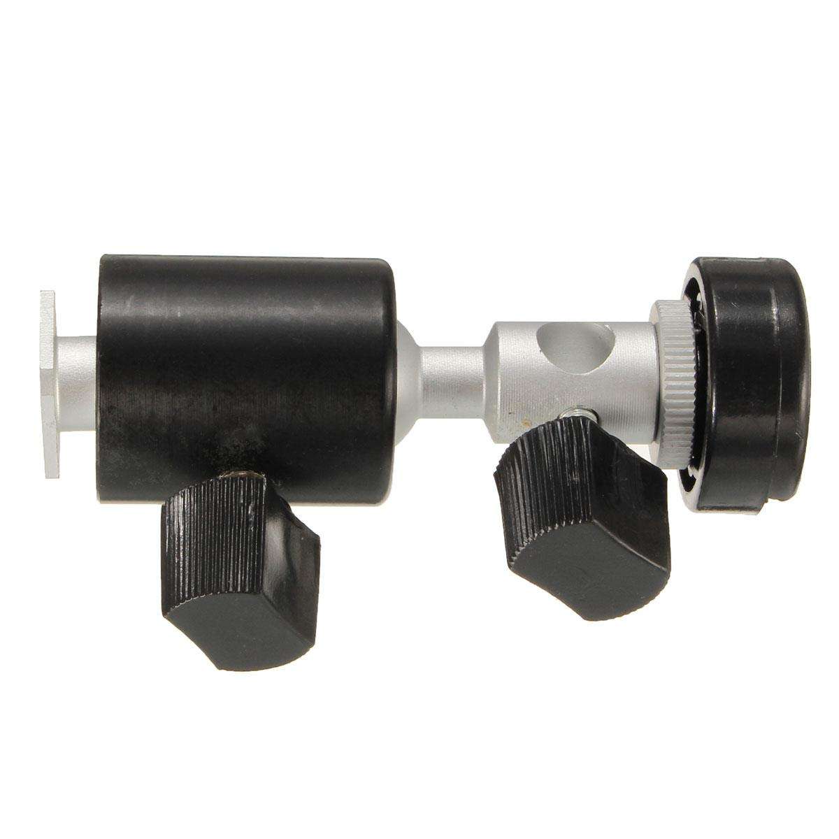 C Type 360 Degree Swivel Flash Shoe Umbrella Holder Light Stand Tripod Bracket Adapter