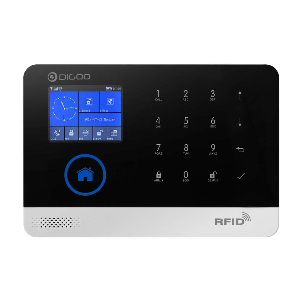 Digoo DG-HOSA 433MHz Wireless GSM&WIFI DIY Smart Home Security Alarm Systems Kits Infrared Motion Se