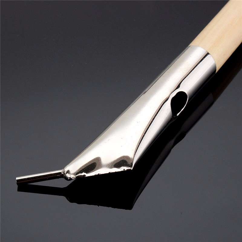 3 Pcs Stainless Steel Pottery Clay Sculpture Wax Printing Batik Knives Pens