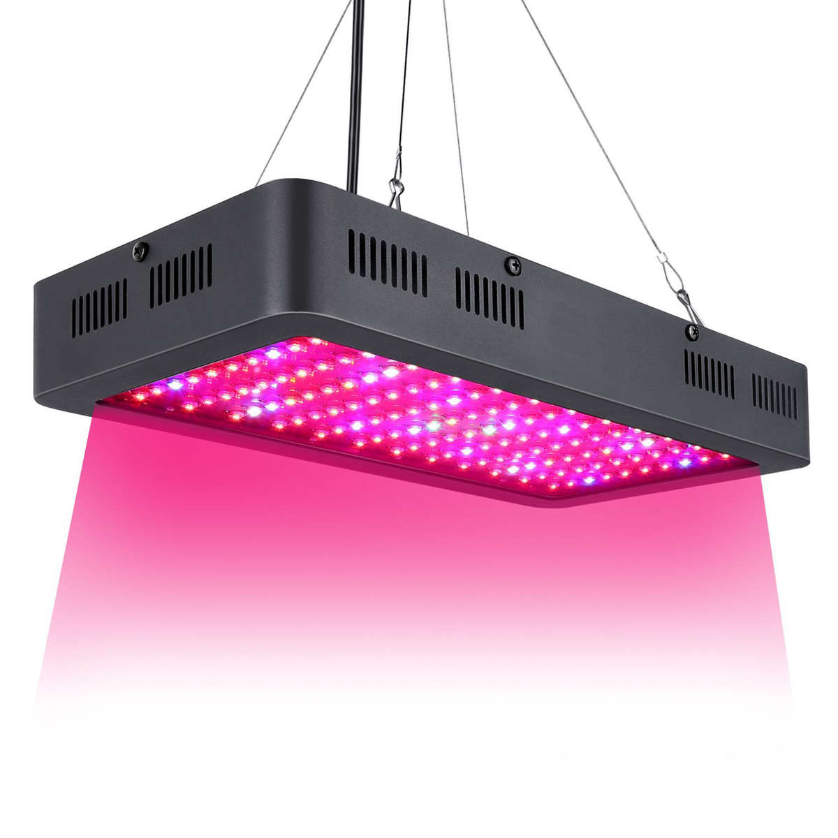 1200W Double Chips LED Grow Light Full Spectrum Grow Lamp for Greenhouse Hydroponic Indoor Plants