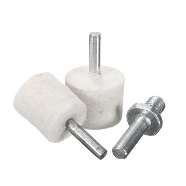 32pcs Polishing Kit Felt Polishing Pad with Polishing Wheel and 230g Cerium Oxide Powder