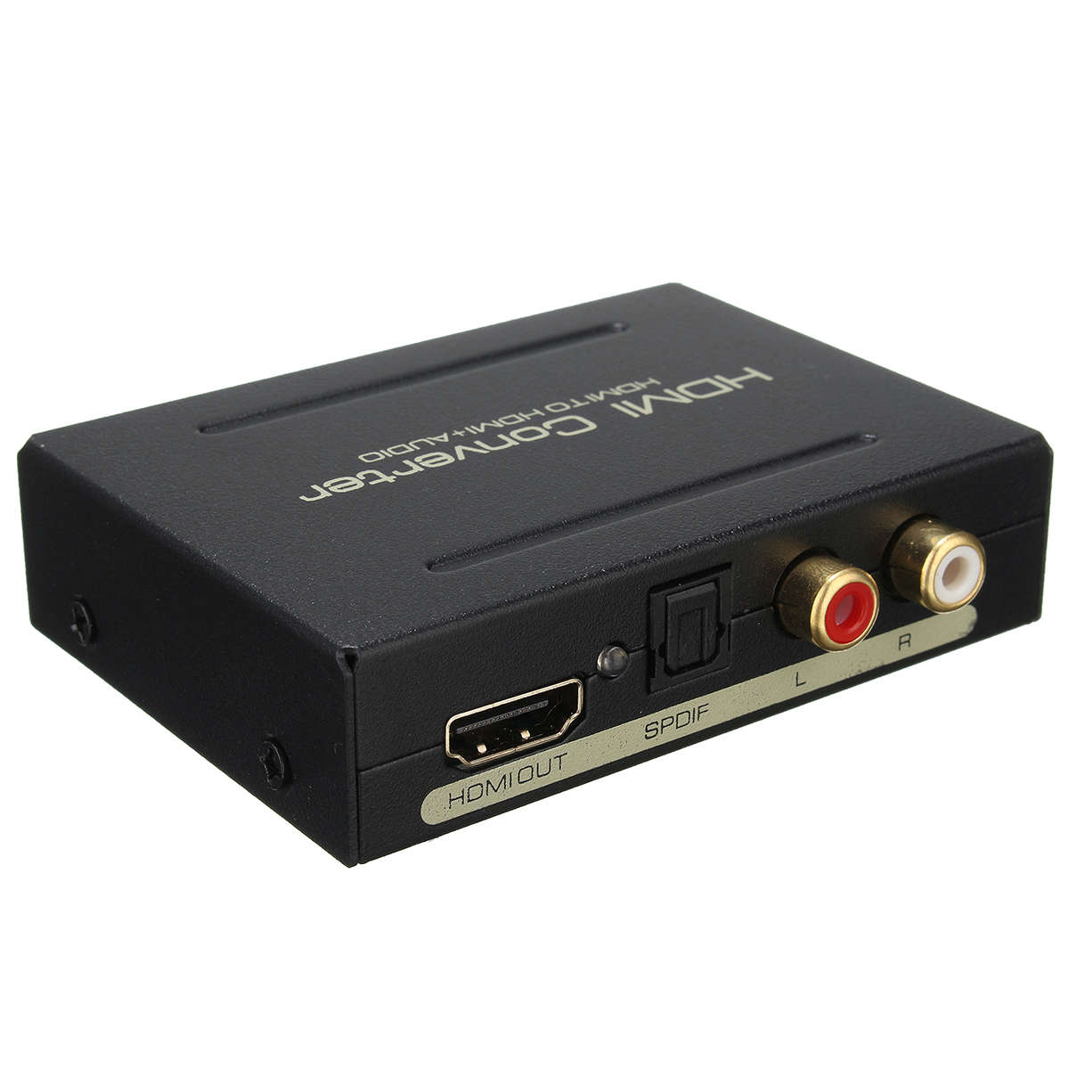 HDMI to HDMI and Optical SPDIF RCA L/R 1080P 5.1CH Audio Extractor Converter