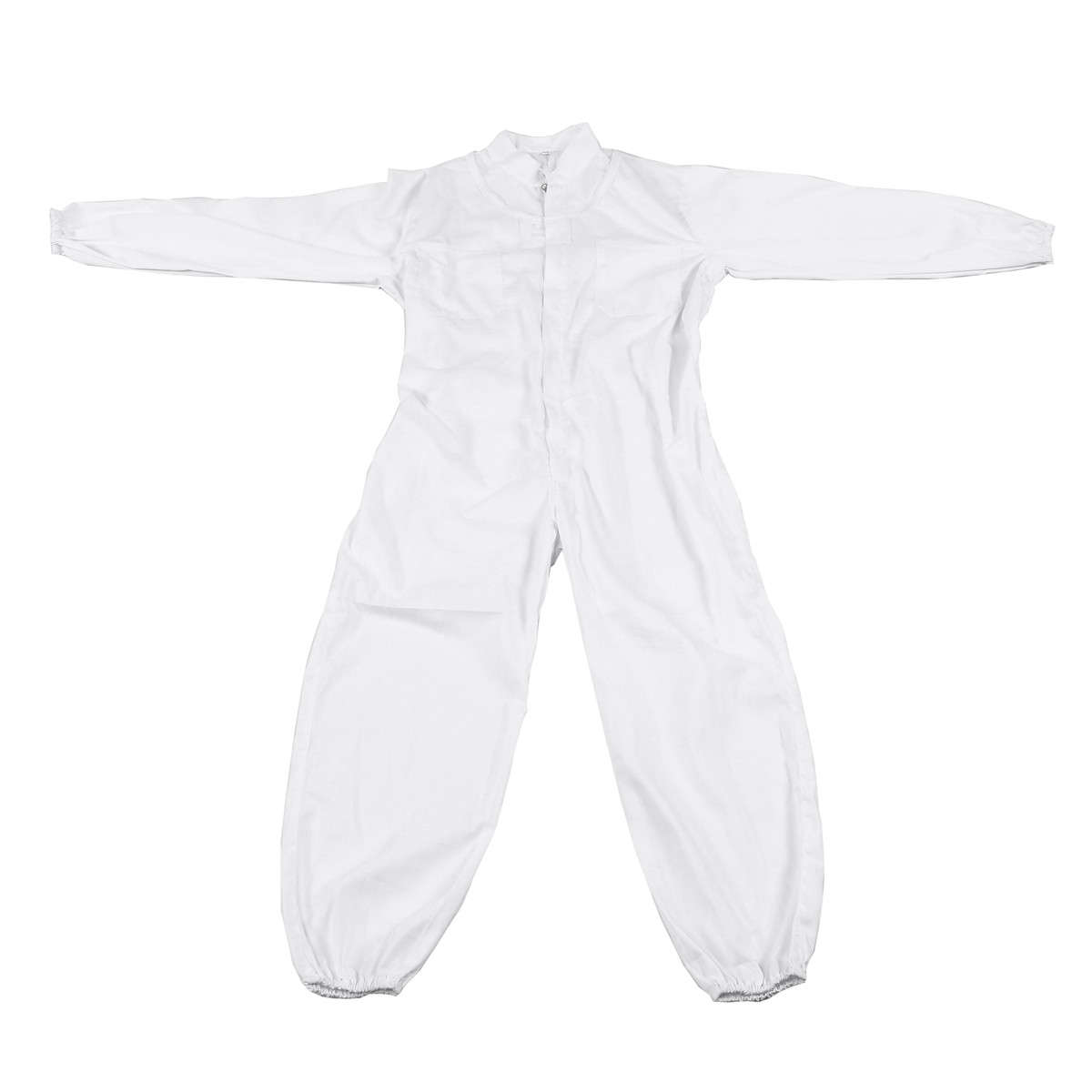 Professional Ventilated Full Body Beekeeping Bee Keeping Suit w/ Leather Gloves