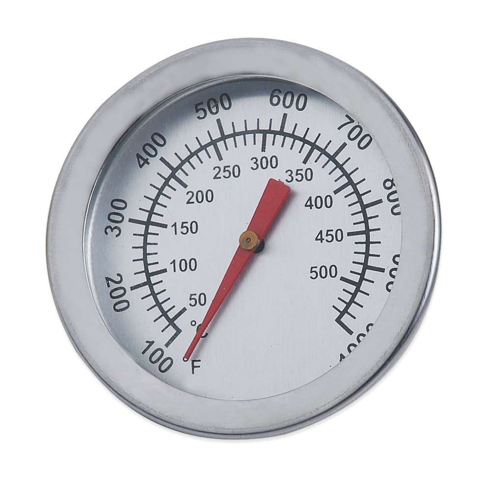 Stainless Steel BBQ Grill Smoker Thermometer Gauge Barbecue Cooking Grill Tools